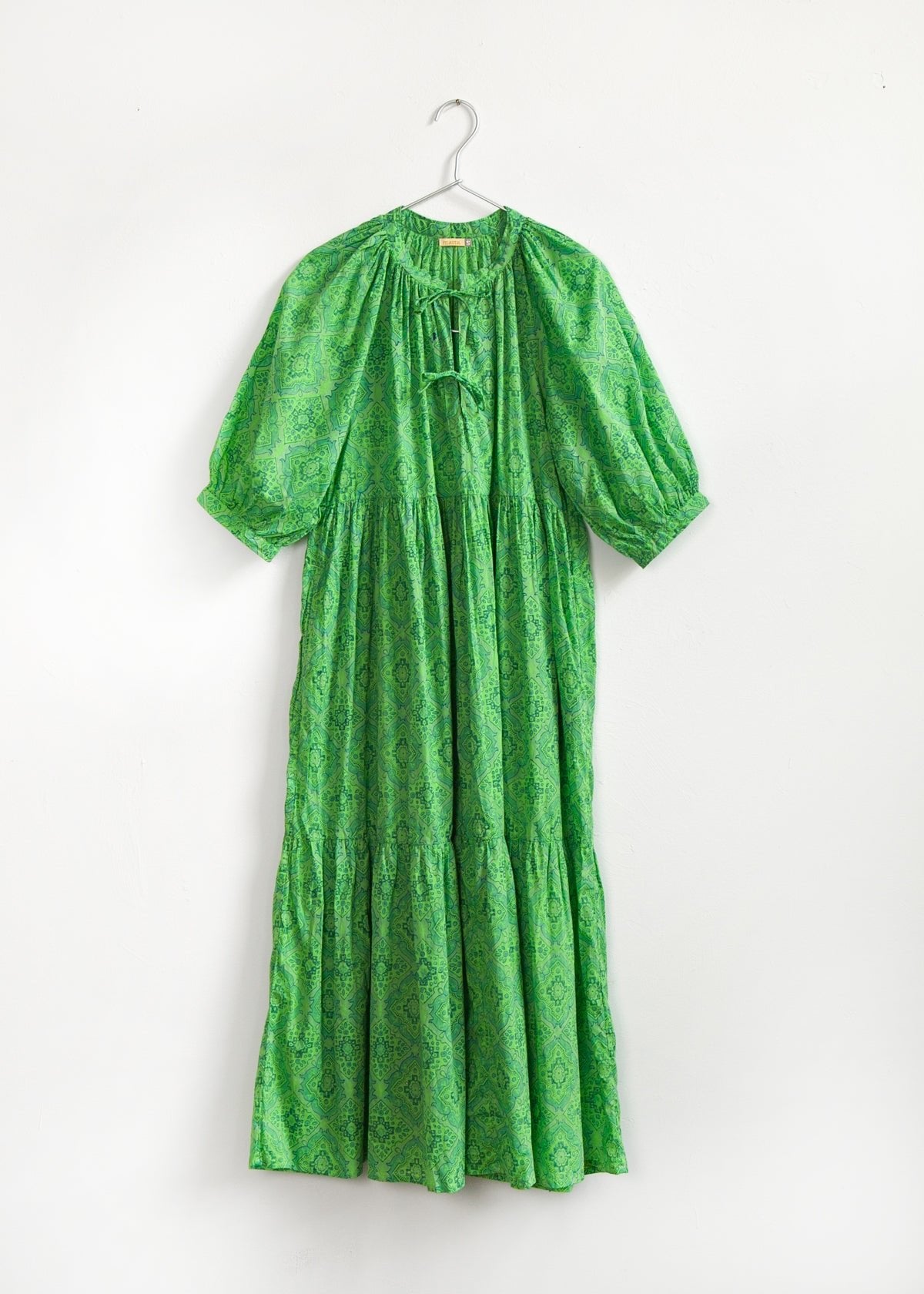 Katia Overdyed Dress, Leaf