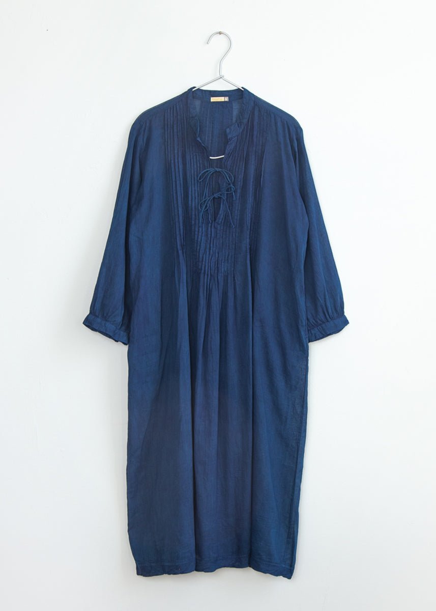 Aditi Natural Indigo Dress
