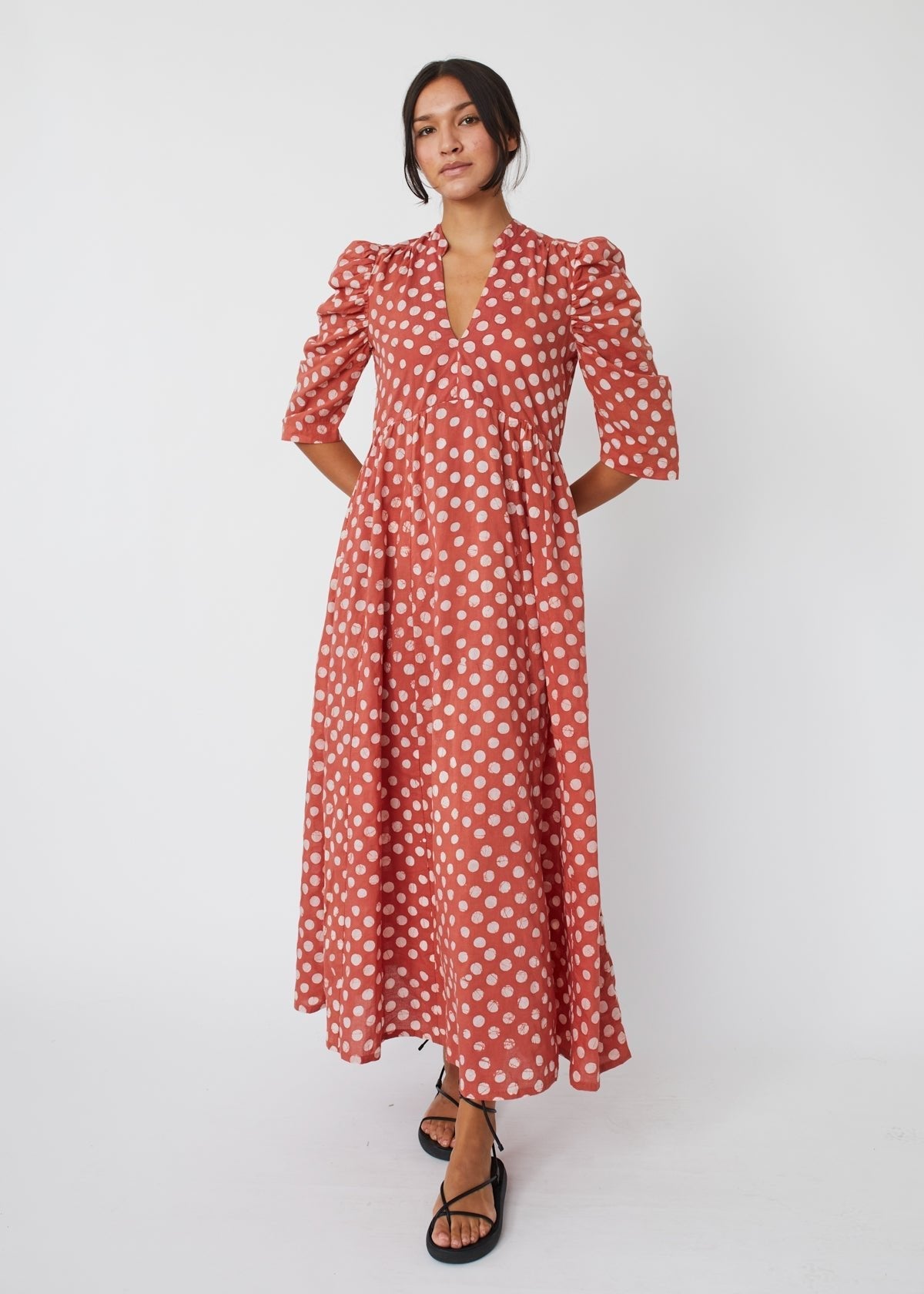 Vayu Ambu Dress, Tearose