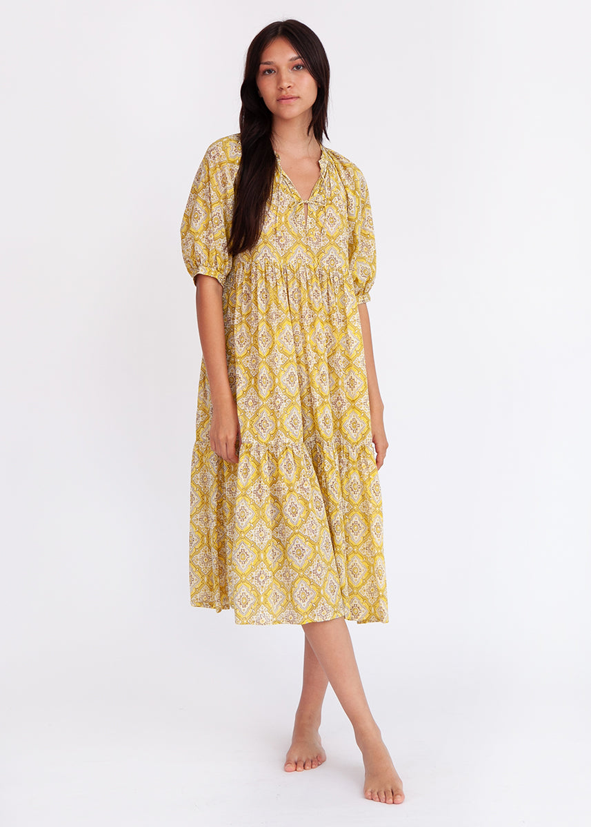 Katia Diu Dress, Yellow