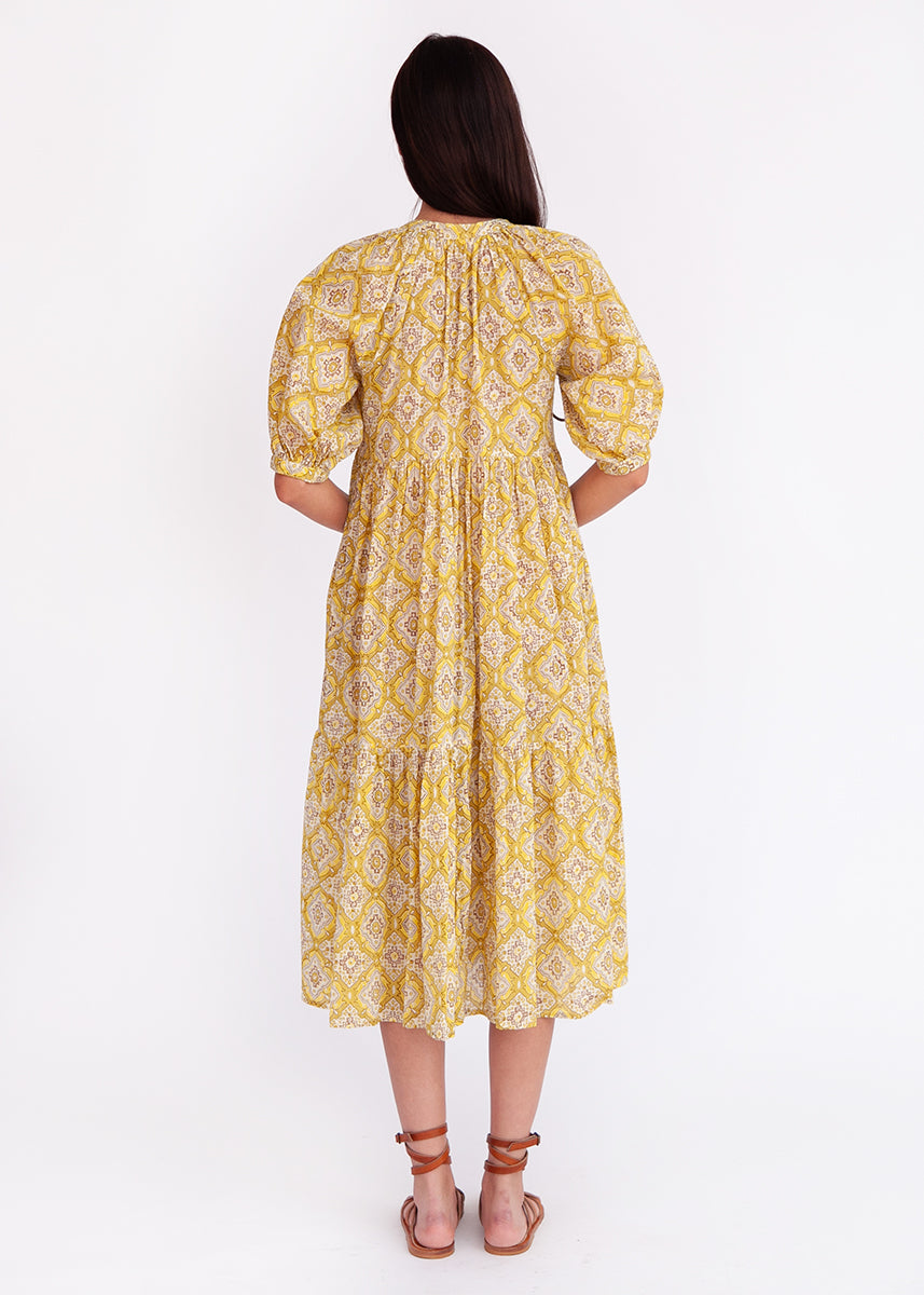 Katia Diu Dress, Yellow