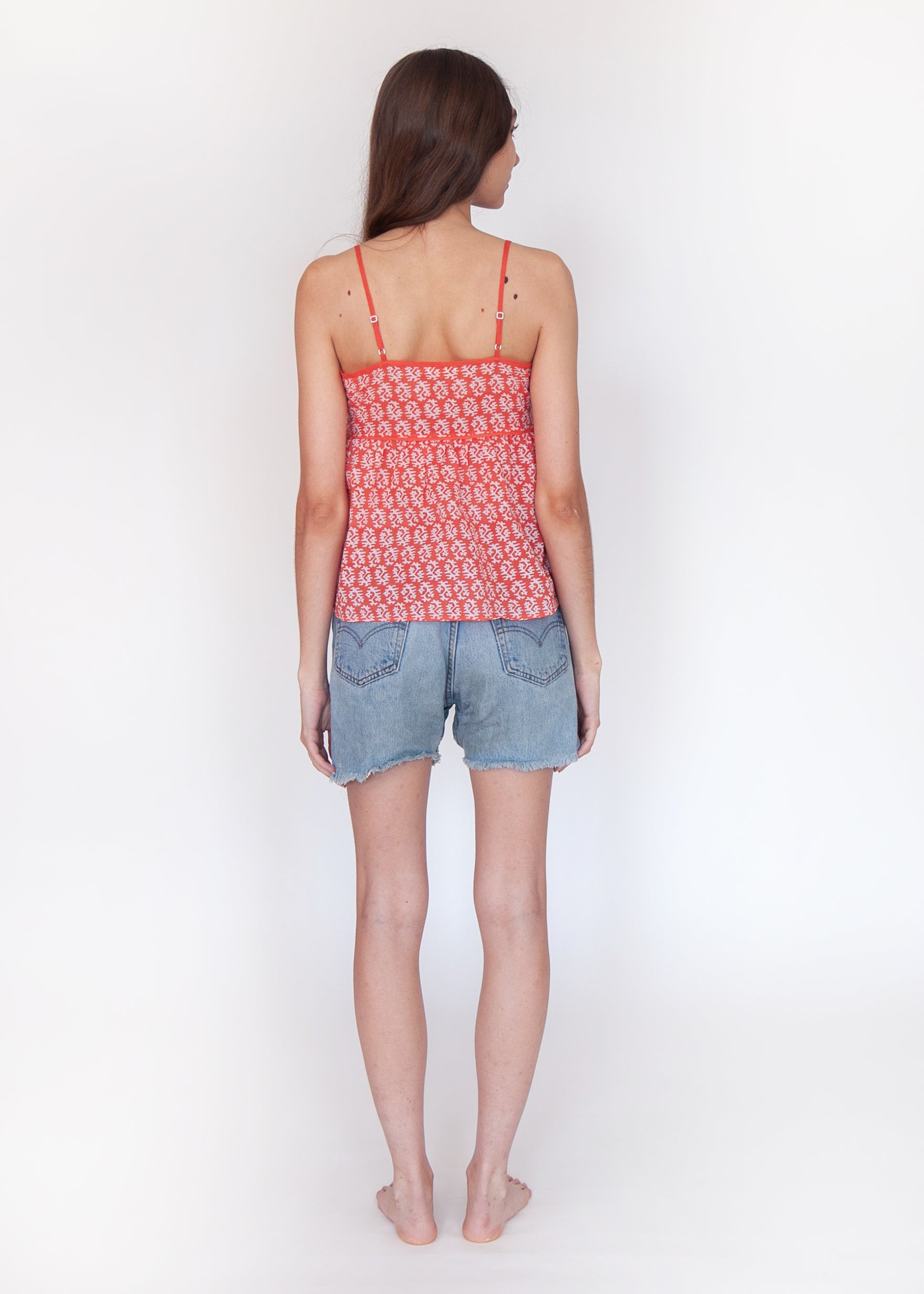 Gaia Greece Camisole - Poppy