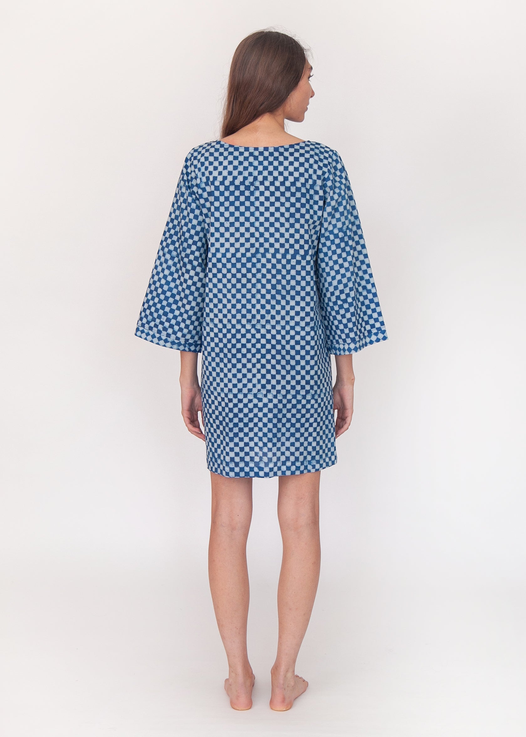 Rudi Ananta Dress - Natural Indigo