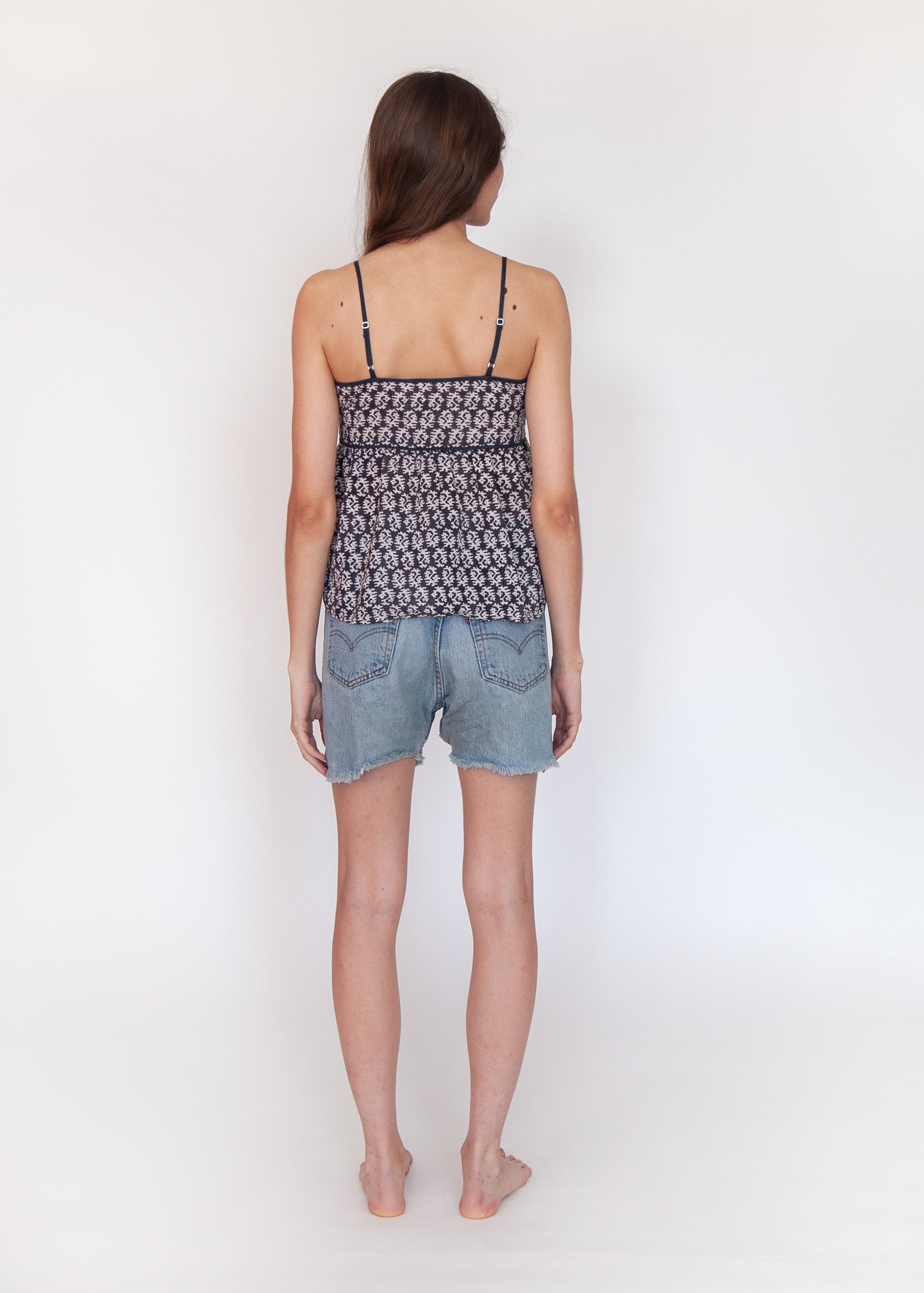 Gaia Greece Camisole - Nero