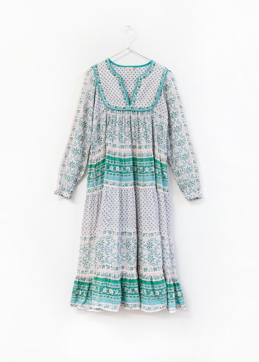 Nitika Nima Dress Quilt, Turquoise