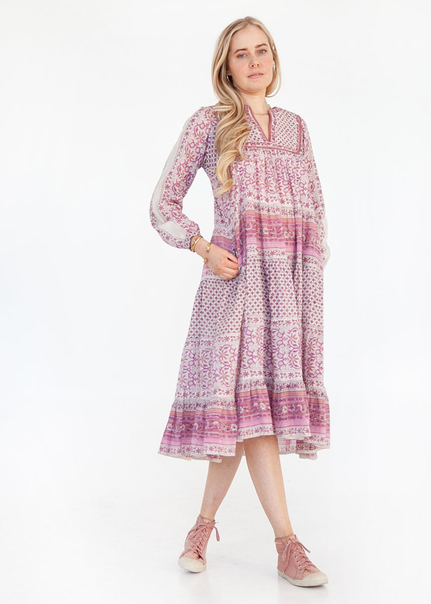 Nitika Nima Dress Quilt, Mauve