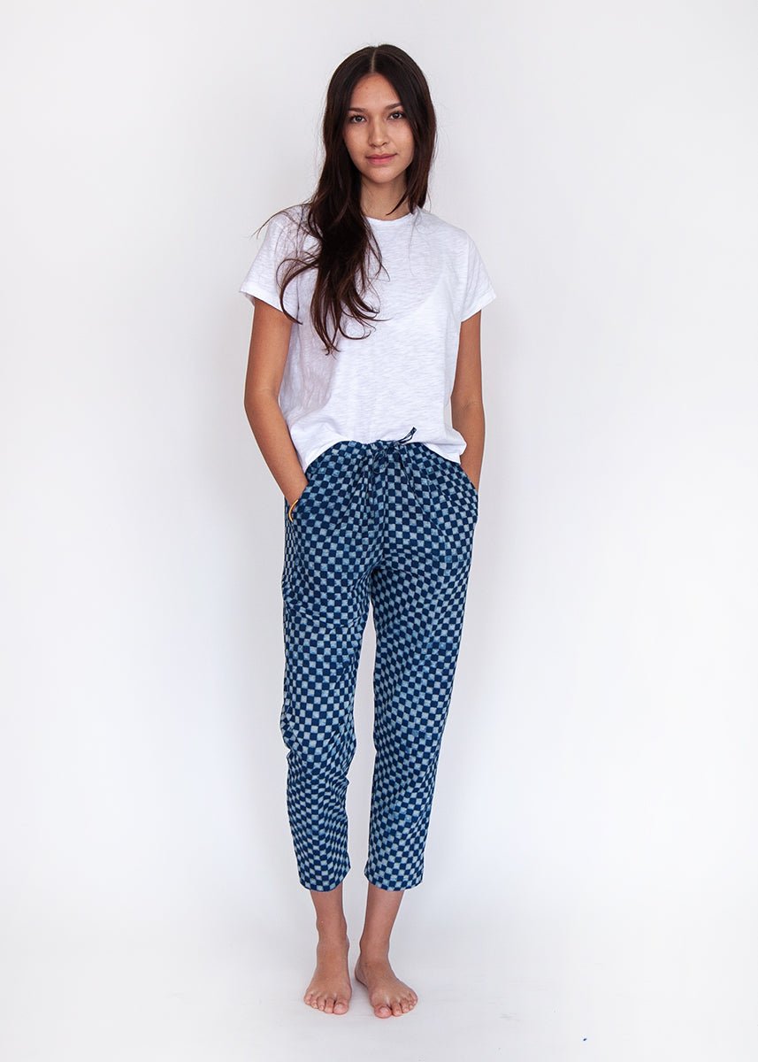 Kri Ananta Pant - Natural Indigo