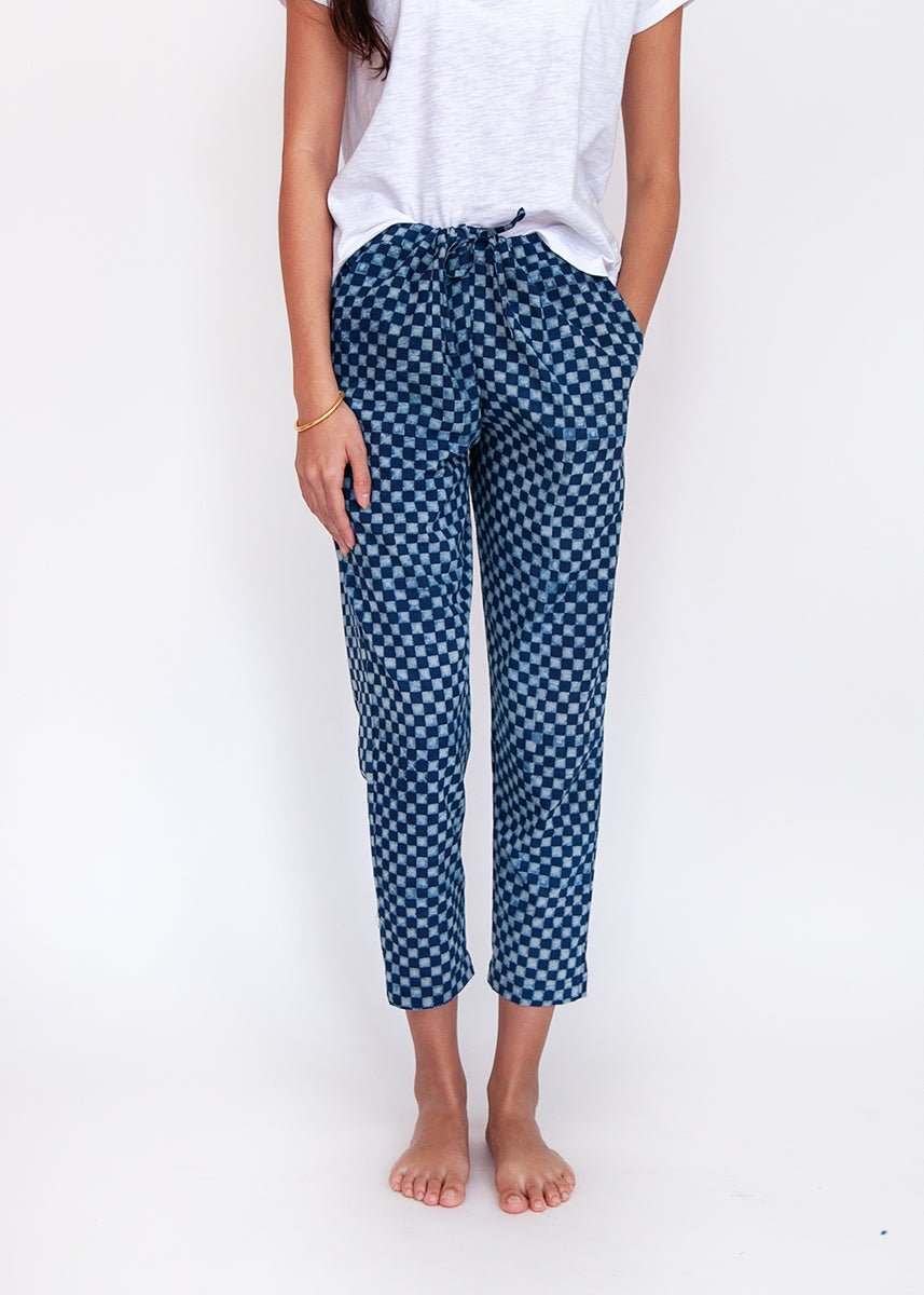 Kri Ananta Pant - Natural Indigo
