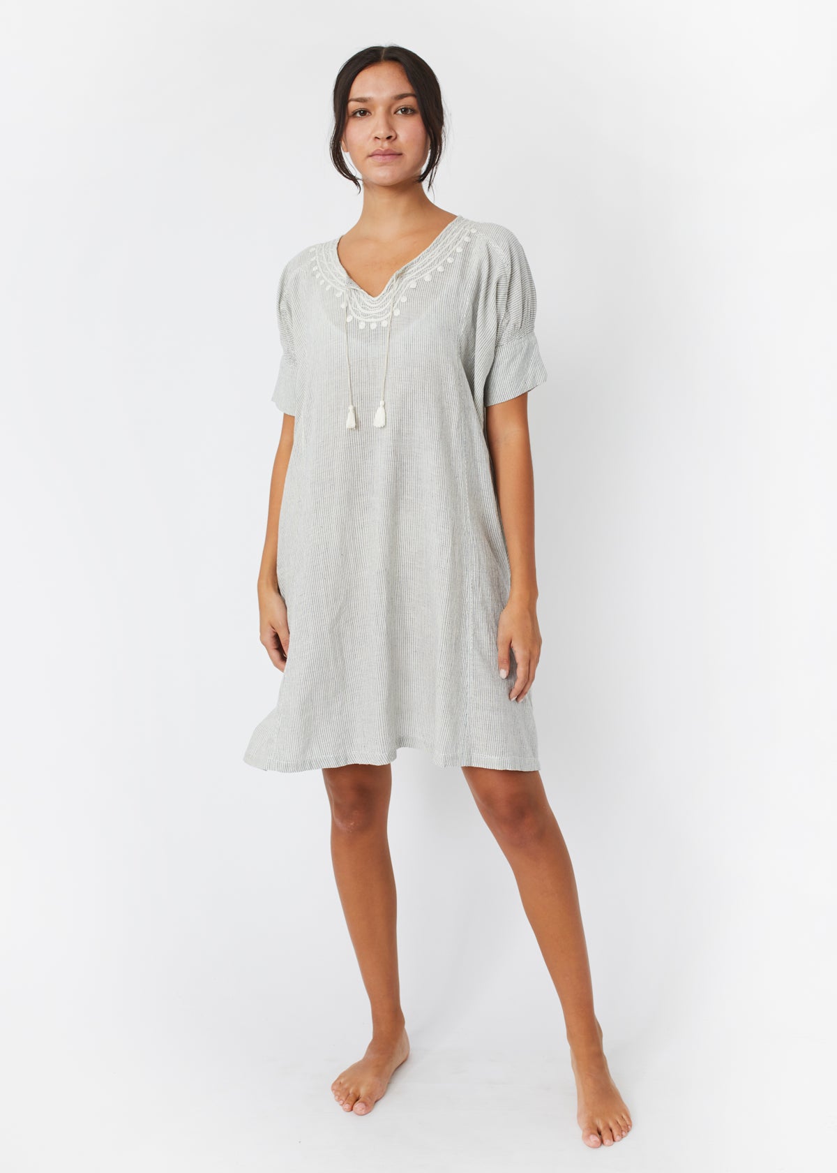 Emi Cotton Dress - Tides
