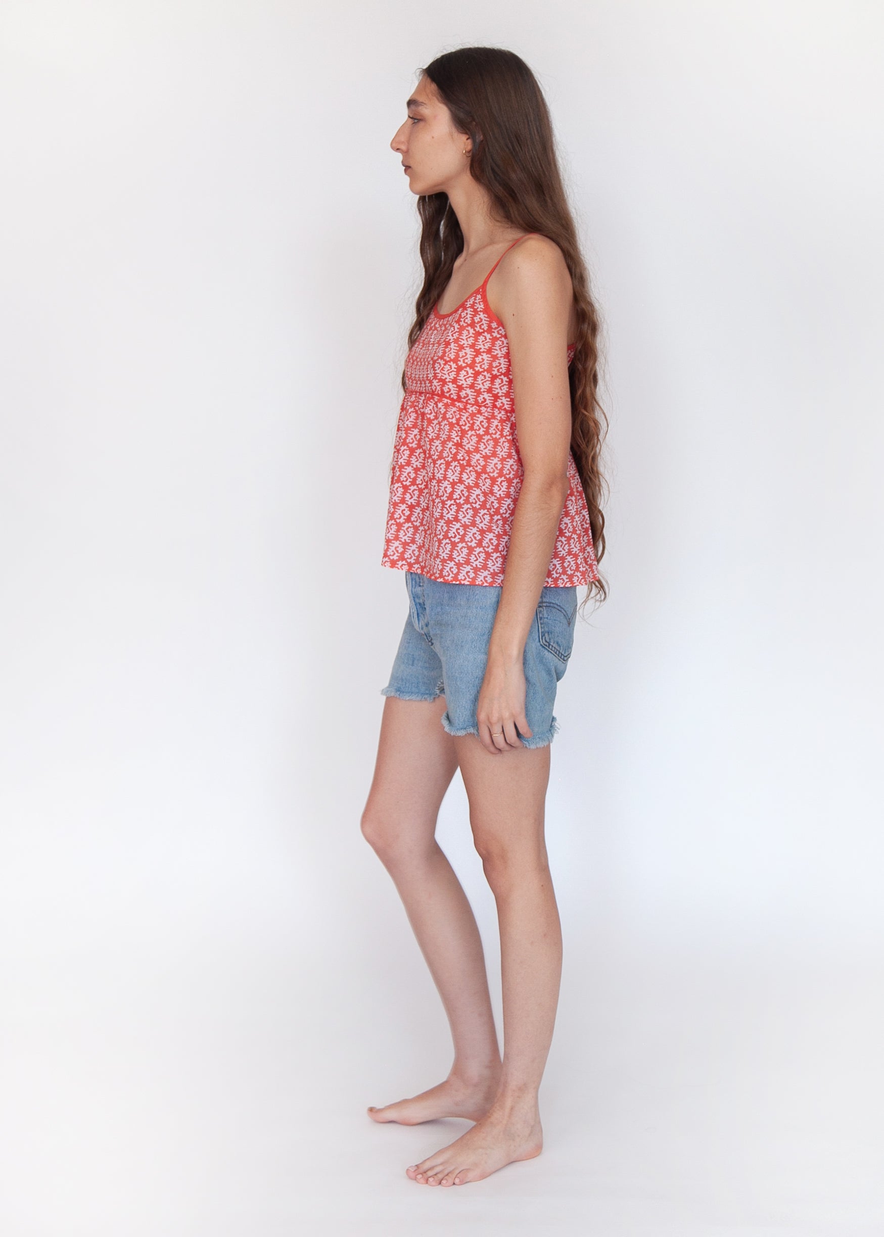 Gaia Greece Camisole - Poppy