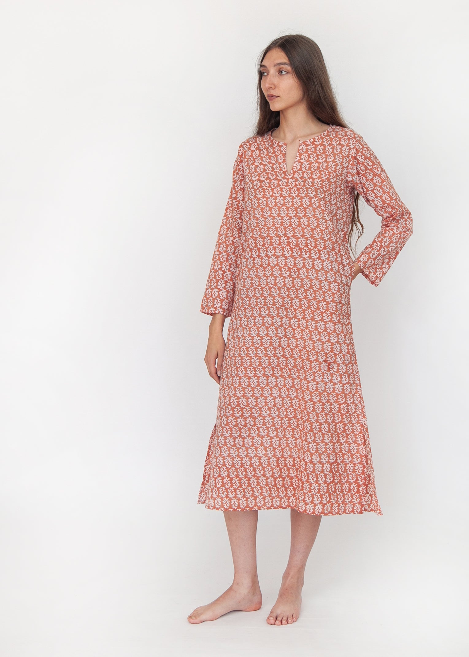 Celaya Greece Kurta - Terra