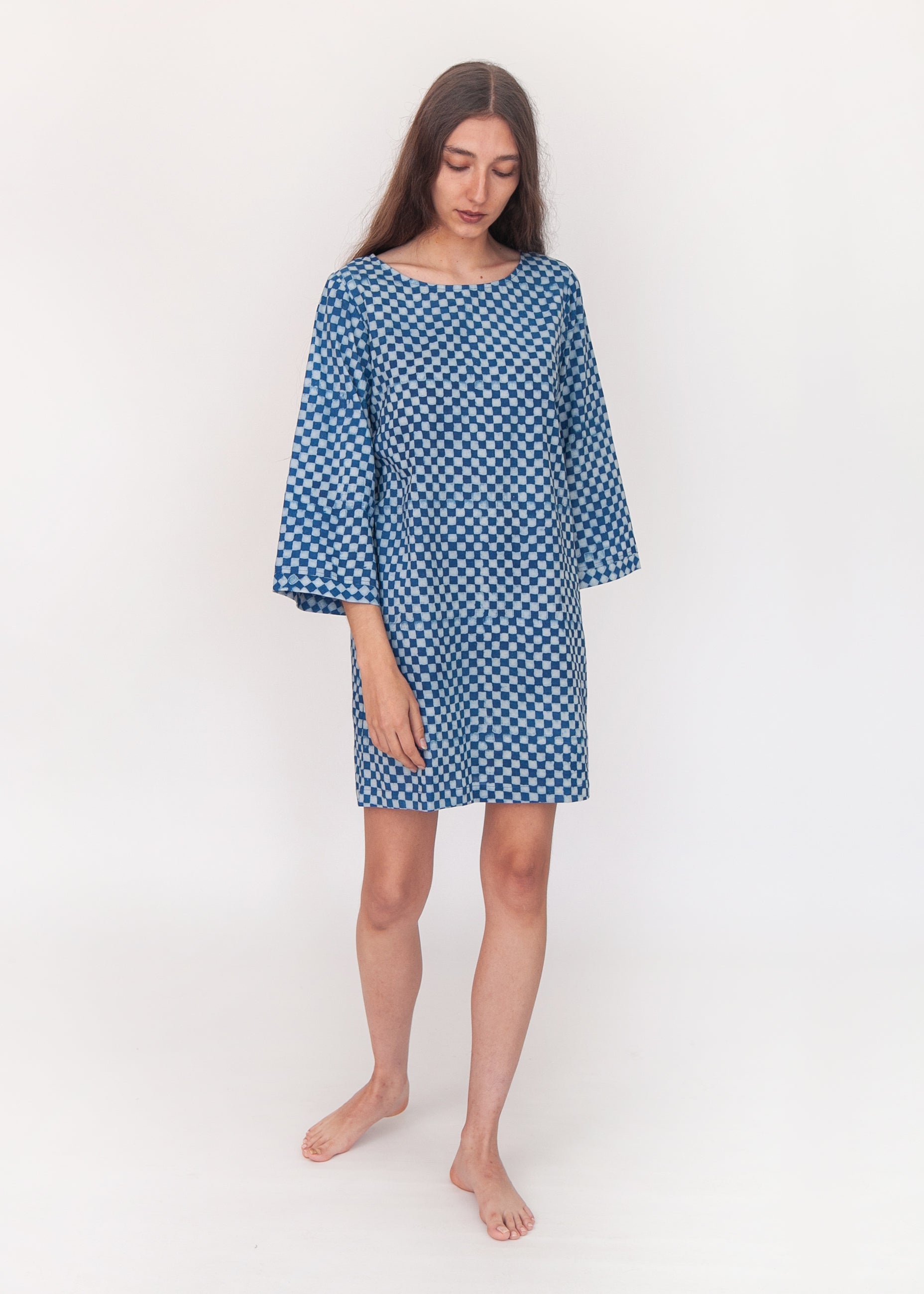 Rudi Ananta Dress - Natural Indigo