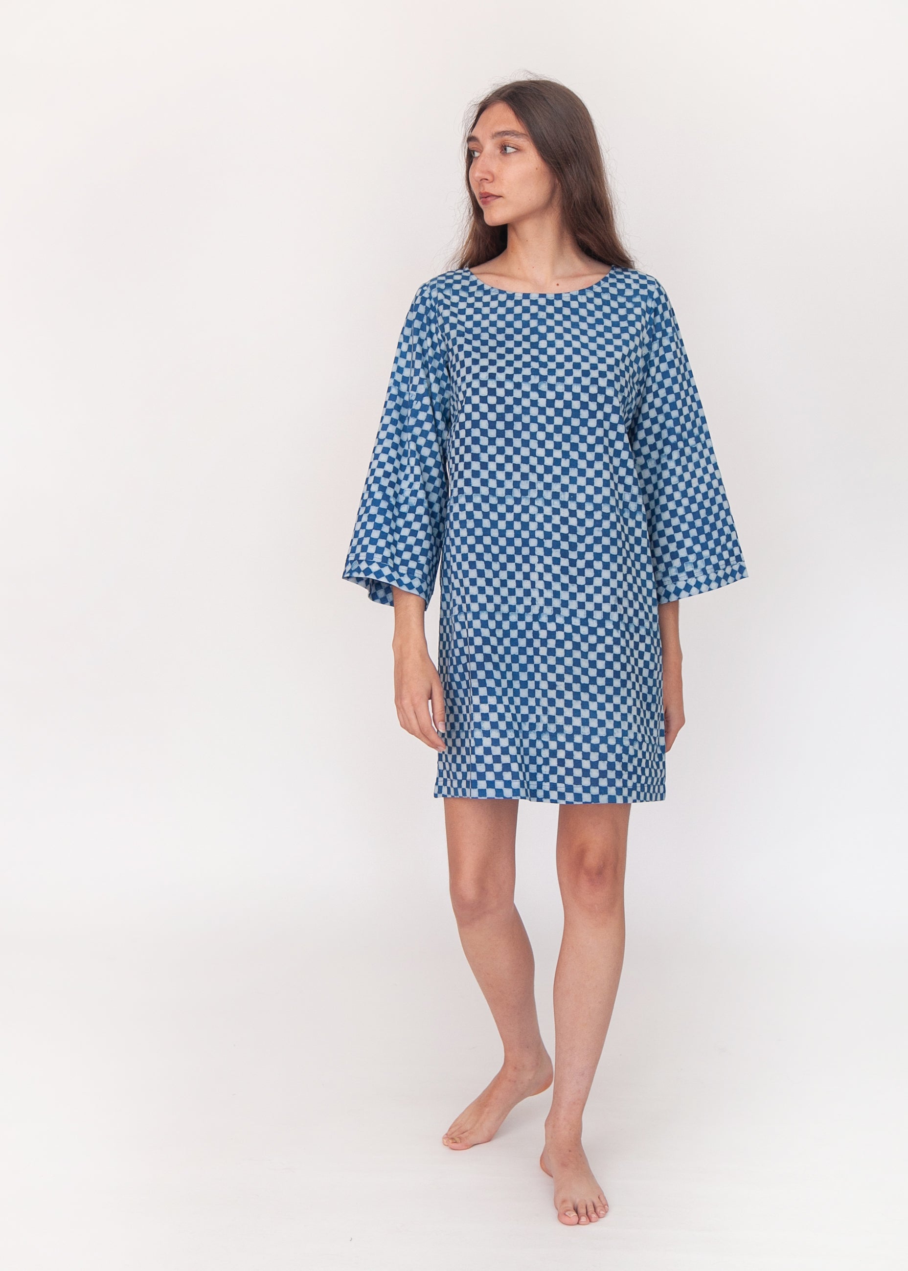 Rudi Ananta Dress - Natural Indigo