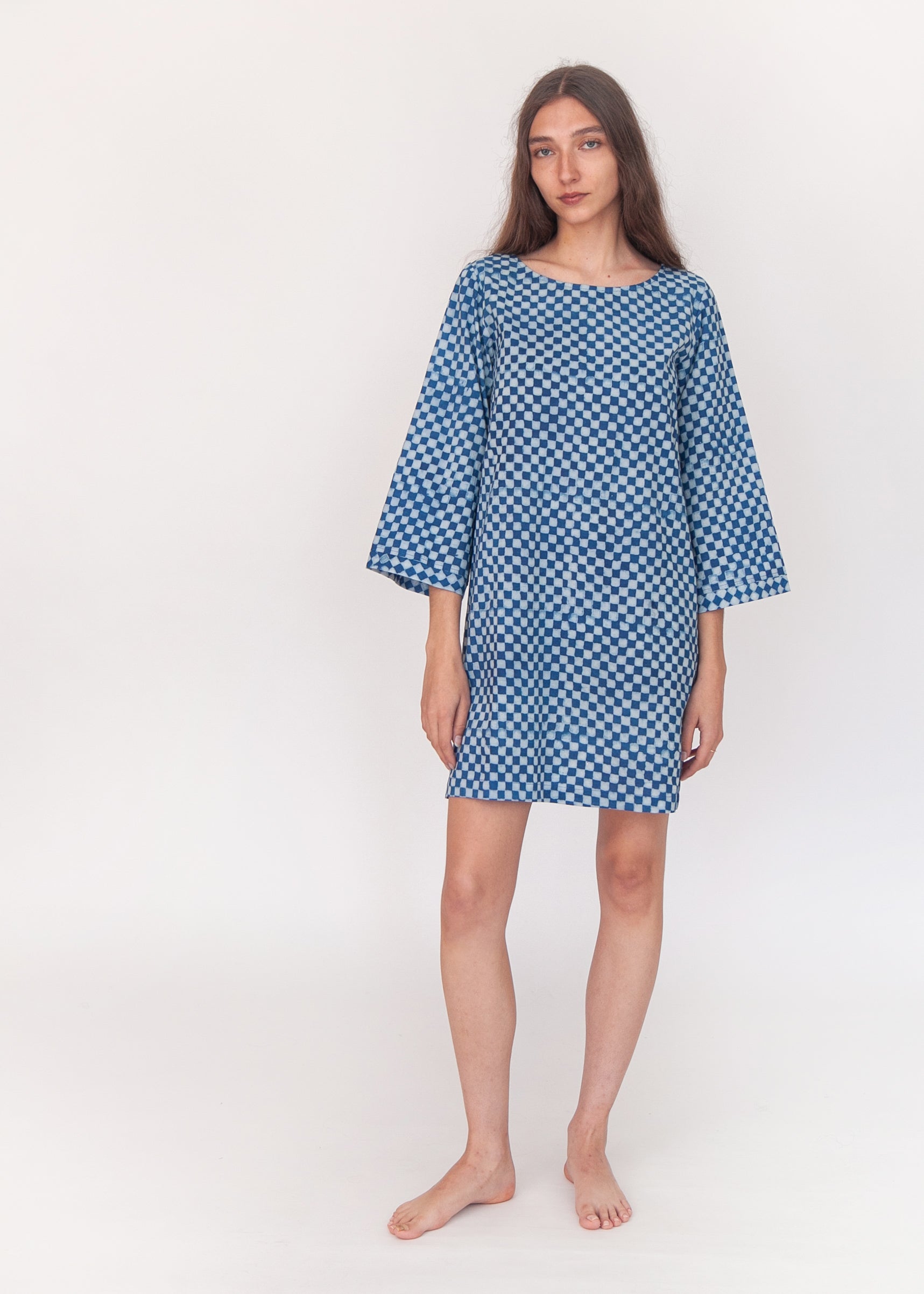 Rudi Ananta Dress - Natural Indigo