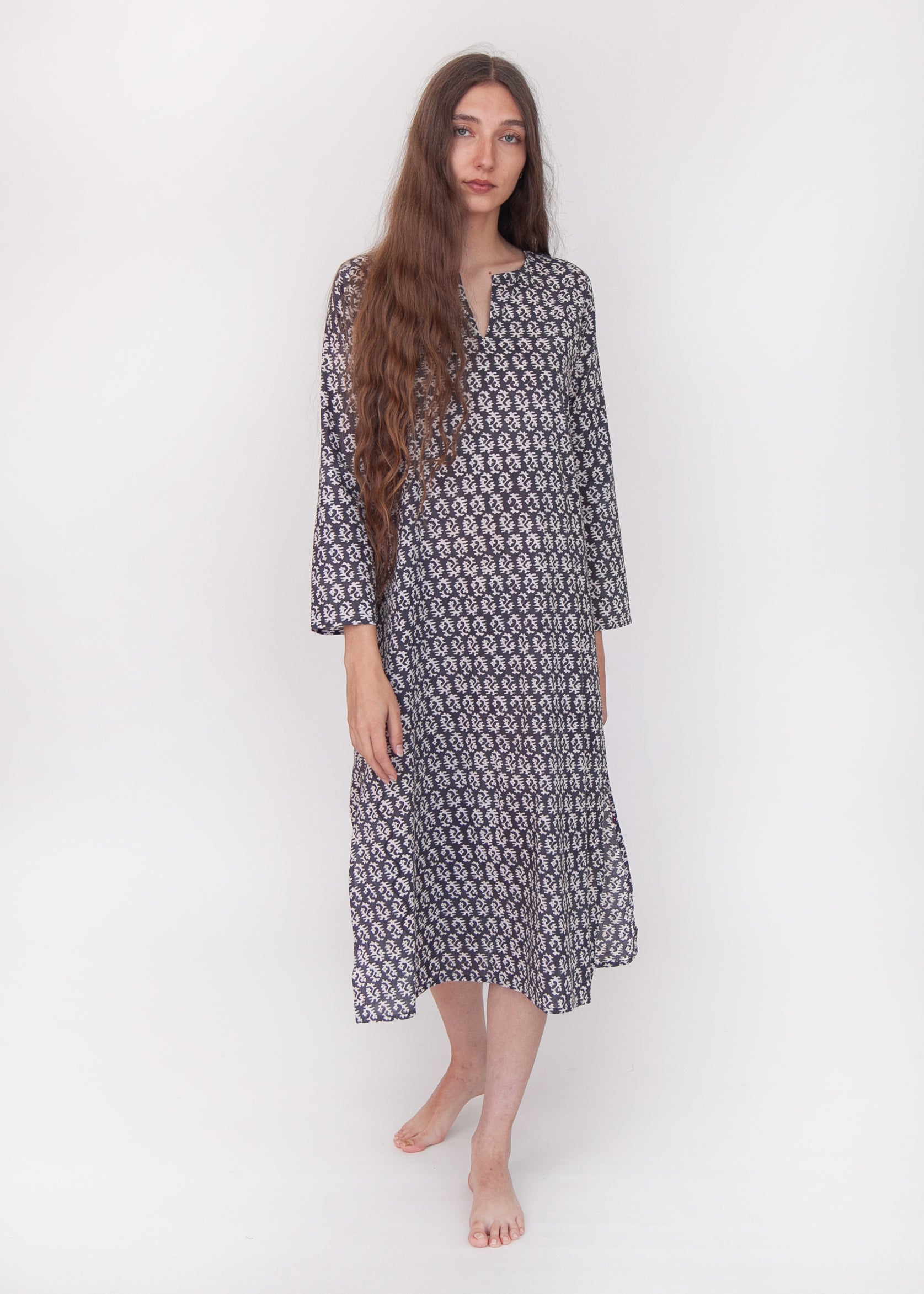 Celaya Greece Kurta - Nero