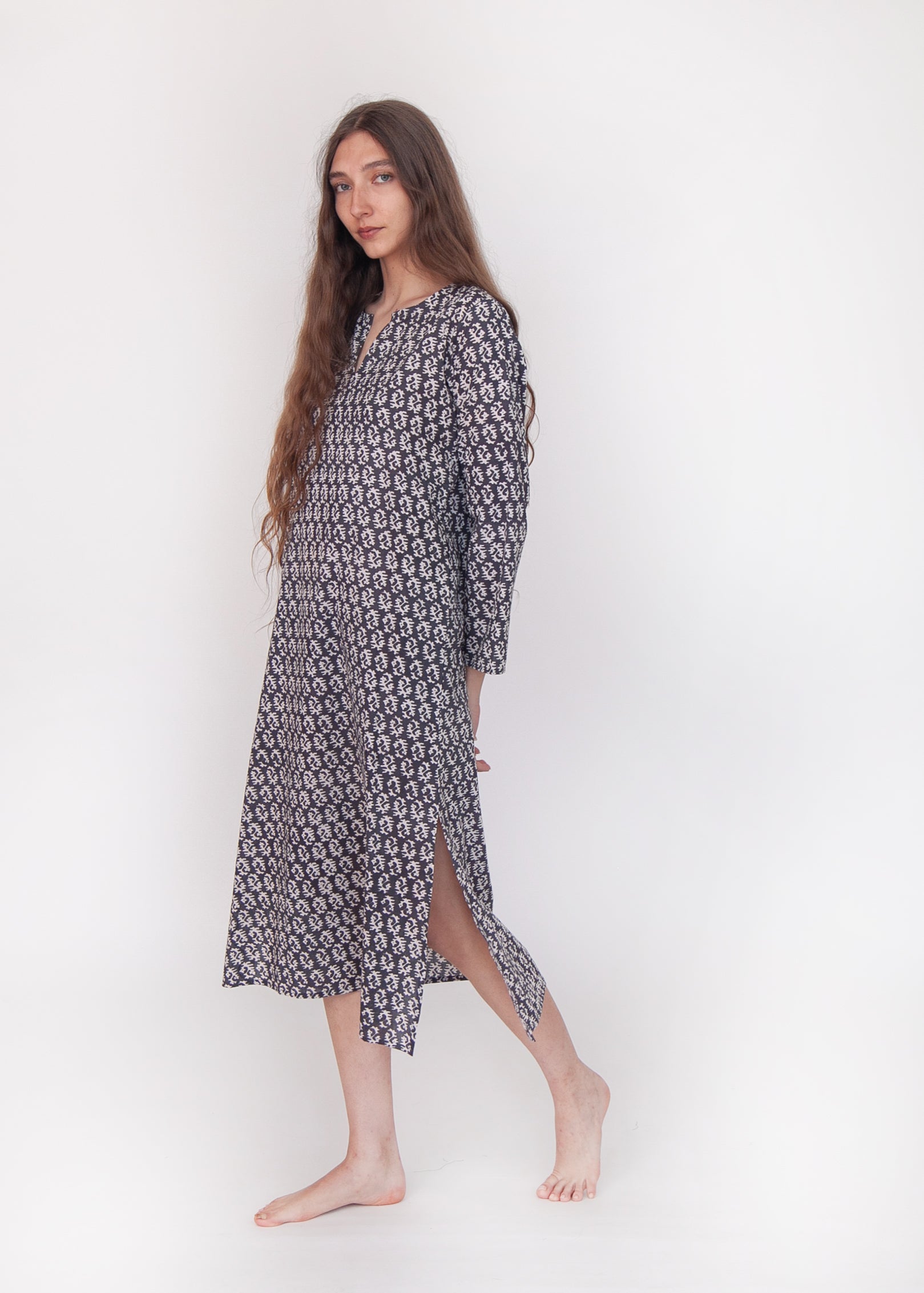 Celaya Greece Kurta - Nero