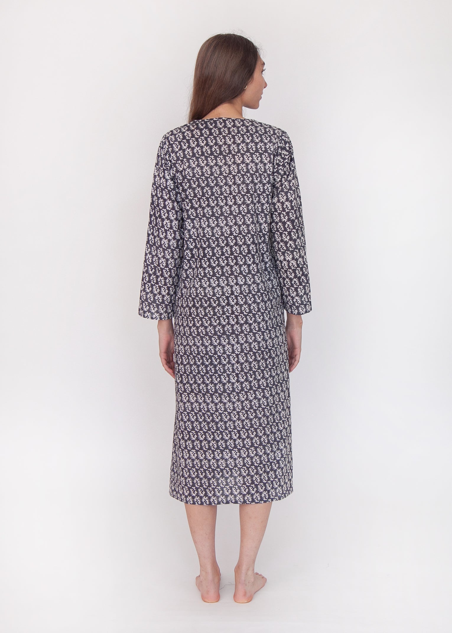 Celaya Greece Kurta - Nero
