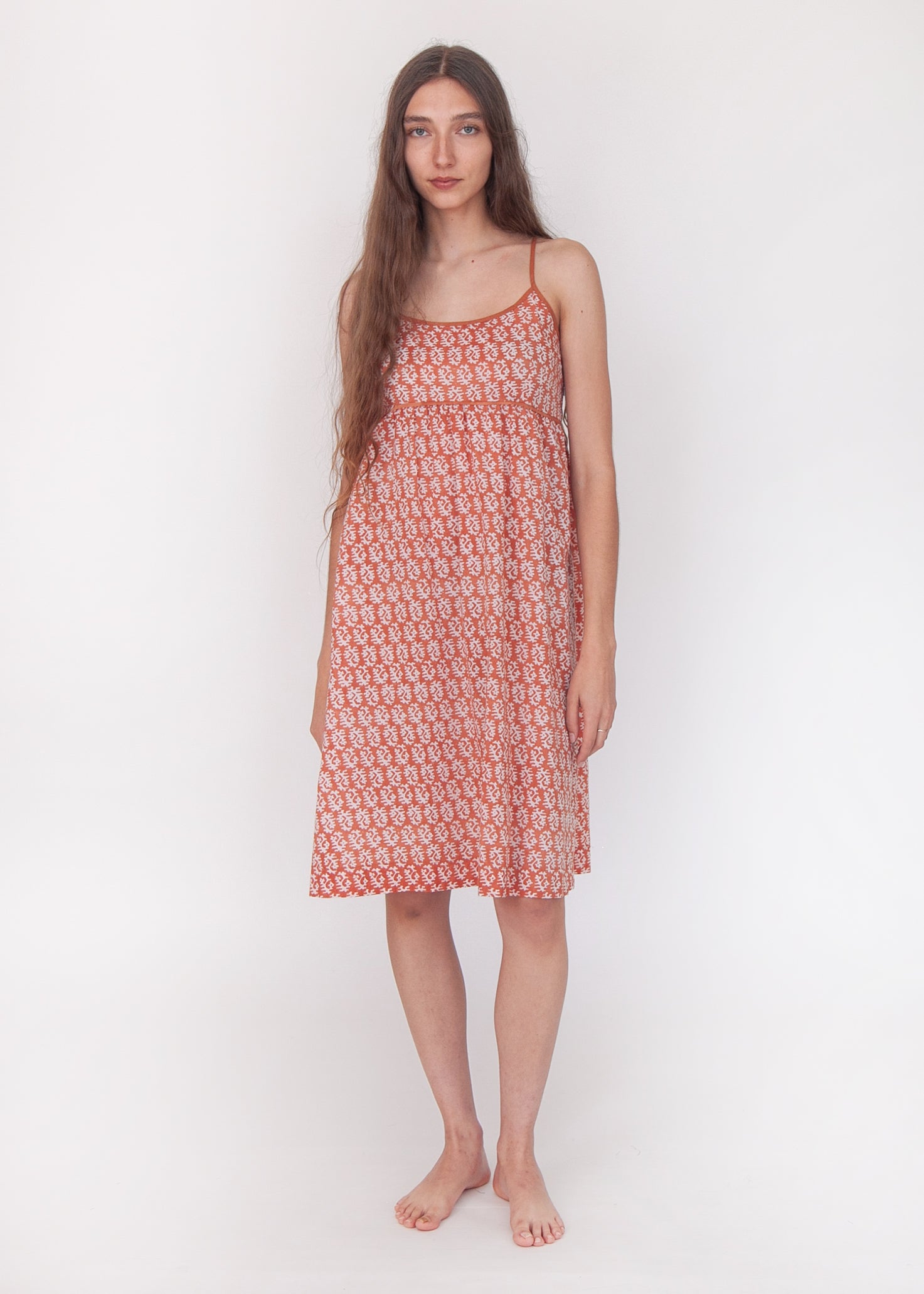 Gaia Greece Slip Dress - Terra
