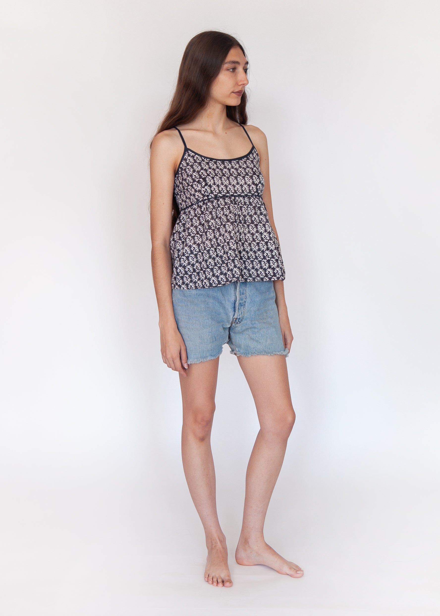 Gaia Greece Camisole - Nero