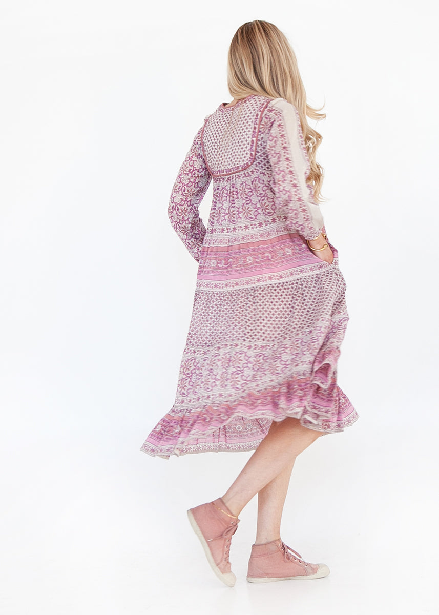 Nitika Nima Dress Quilt, Mauve