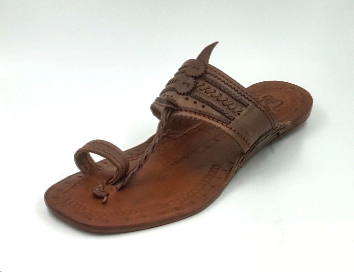 Kolhapuri Sandals - Caramel