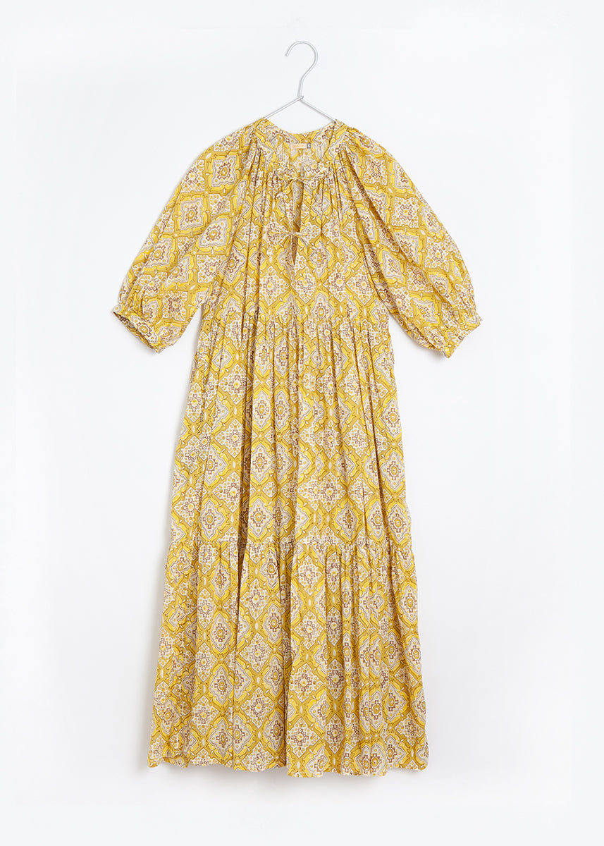 Katia Diu Dress, Yellow