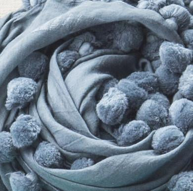 Dupatta Plain Shawl, Slate